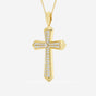 Caleb - Double-Row Cross Design Necklaces