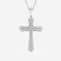 Caleb - Double-Row Cross Design Necklaces