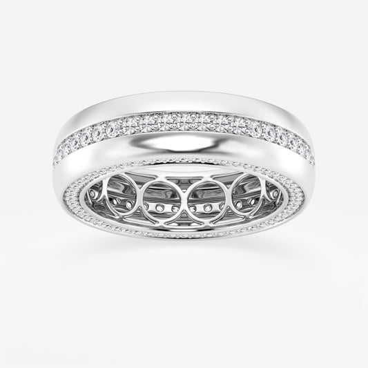 Caleb - Side-Set Eternity Brilliance Rings