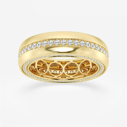 Caleb - Side-Set Eternity Brilliance Rings