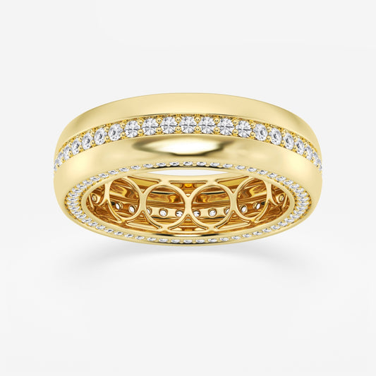 Caleb - Side-Set Eternity Brilliance Rings