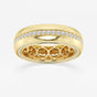 Caleb - Side-Set Eternity Brilliance Rings