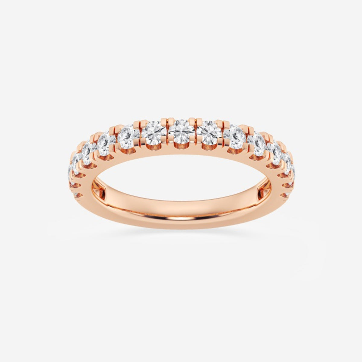 Clara - Prong Set Elegance Wedding Ring