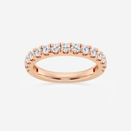 Clara - Prong Set Elegance Wedding Ring