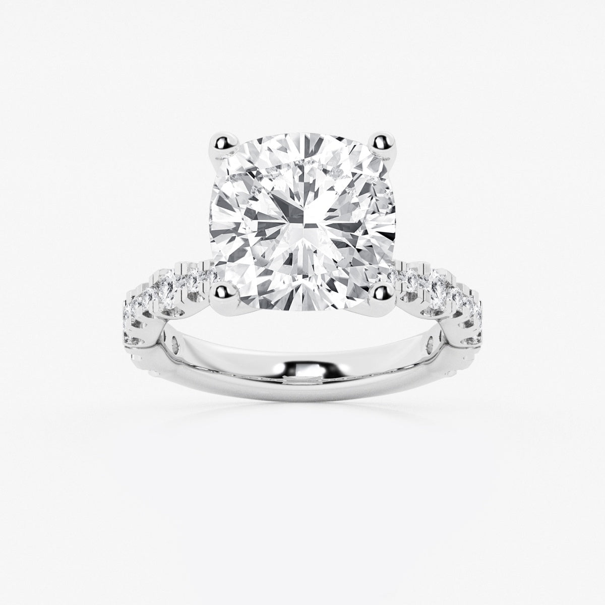 Clara - Station Side Stones Engagement Ring