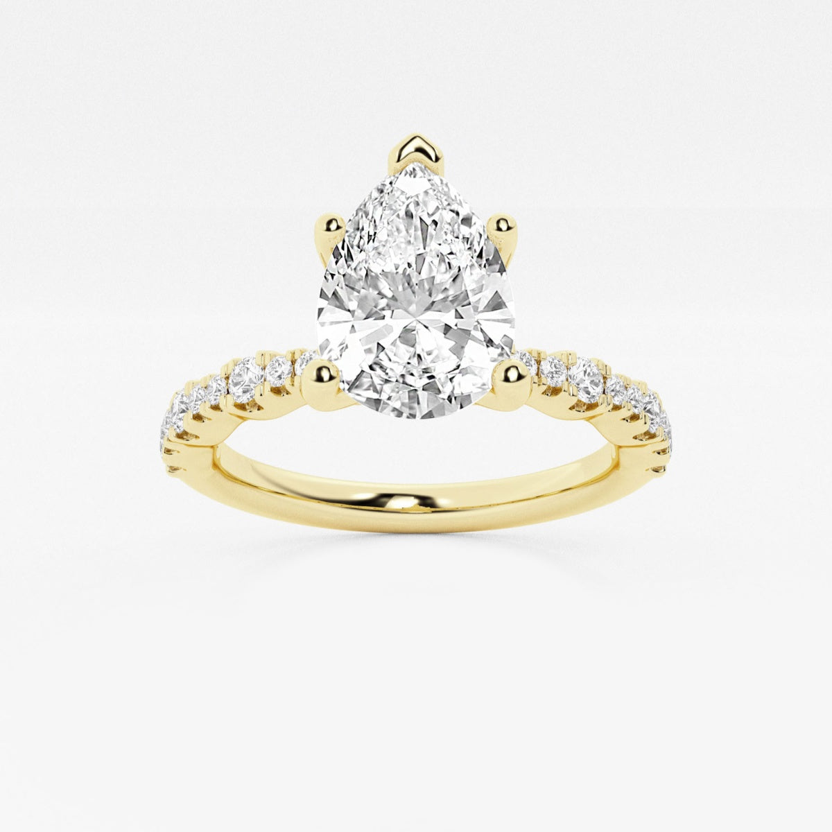 Clara - Station Side Stones Engagement Ring