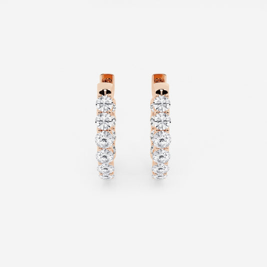 Clara - Timeless Oval Design Earrings