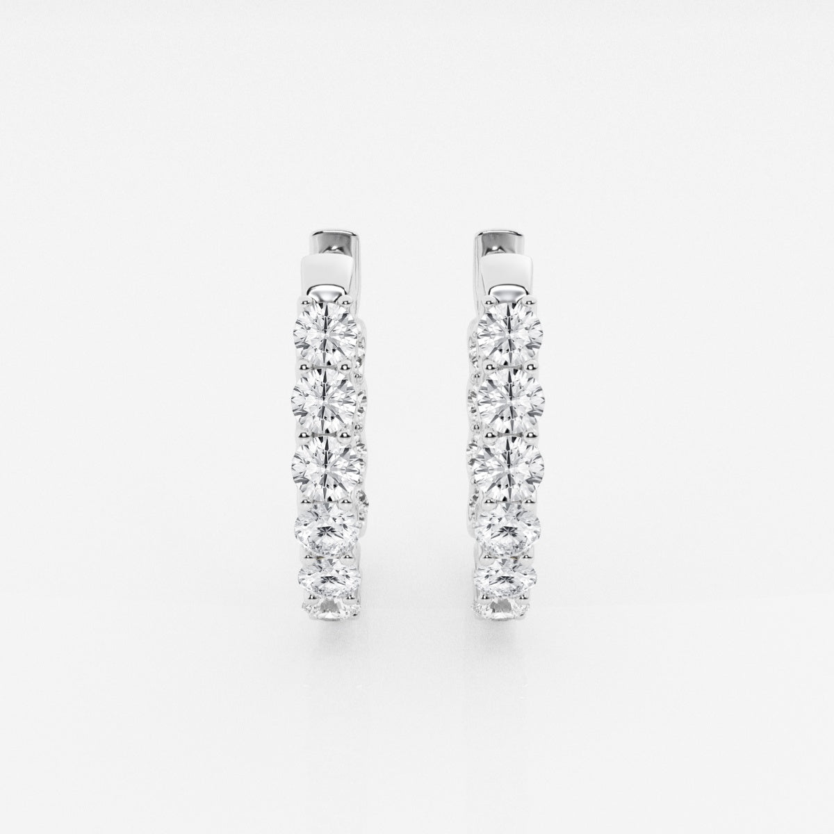 Clara - Timeless Oval Design Earrings