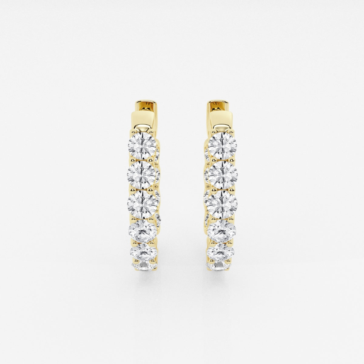 Clara - Timeless Oval Design Earrings