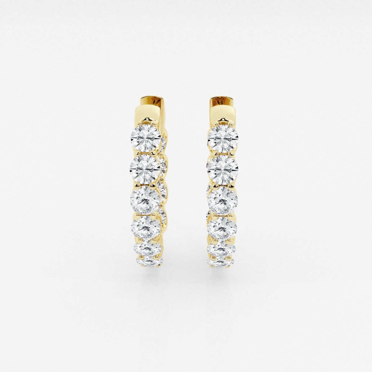 Clara - Timeless Oval Design Earrings