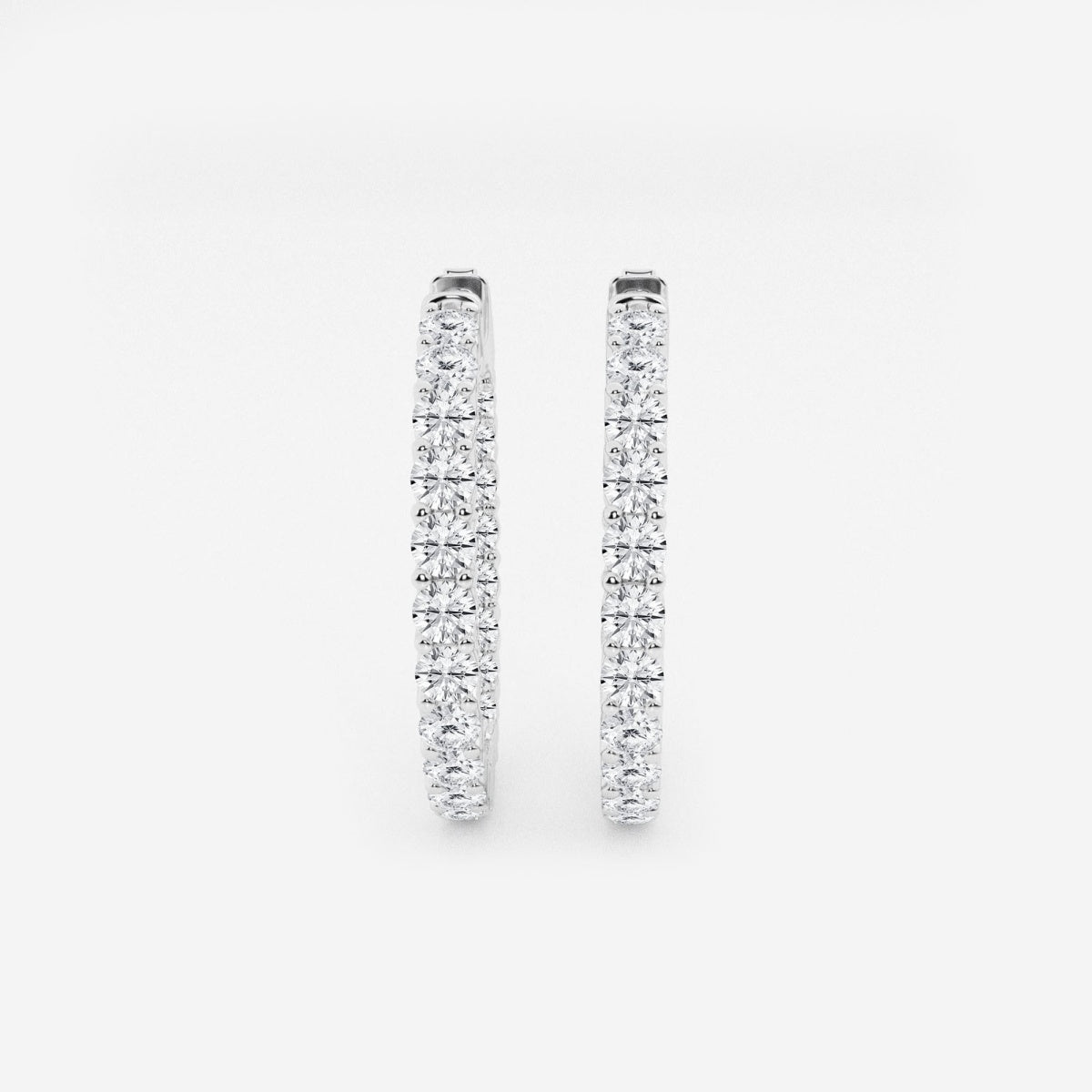 Lila - Inside-Out Hoop Brilliance Earrings