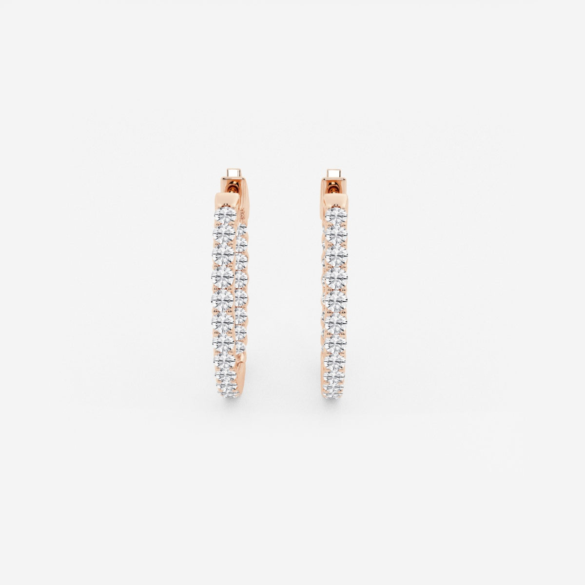 Lila - Inside-Out Hoop Brilliance Earrings