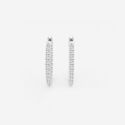 Bethany - Inside-Out Hoop Brilliance Earrings