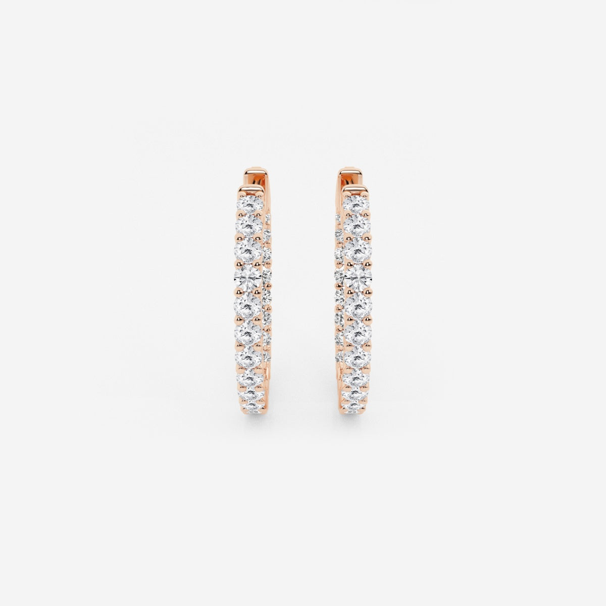 Lila - Inside-Out Hoop Brilliance Earrings