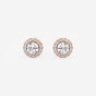 Juliette - Radiant Halo Design Earrings