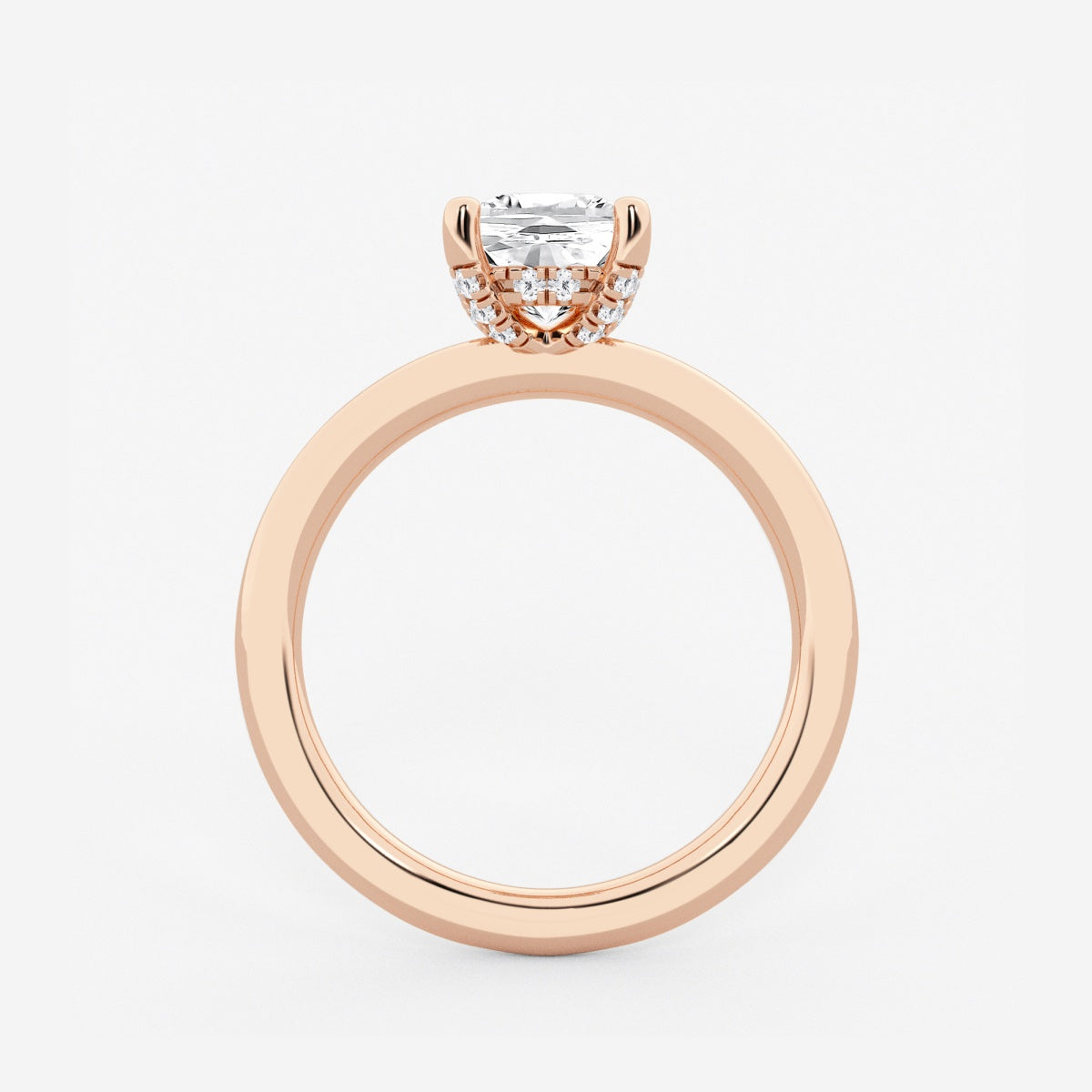 Eleanor - Hidden Halo Design Engagement Ring