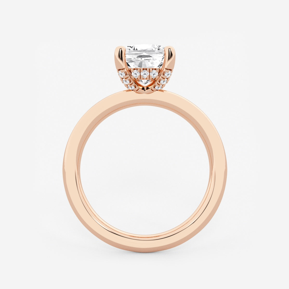 Eleanor - Hidden Halo Design Engagement Ring