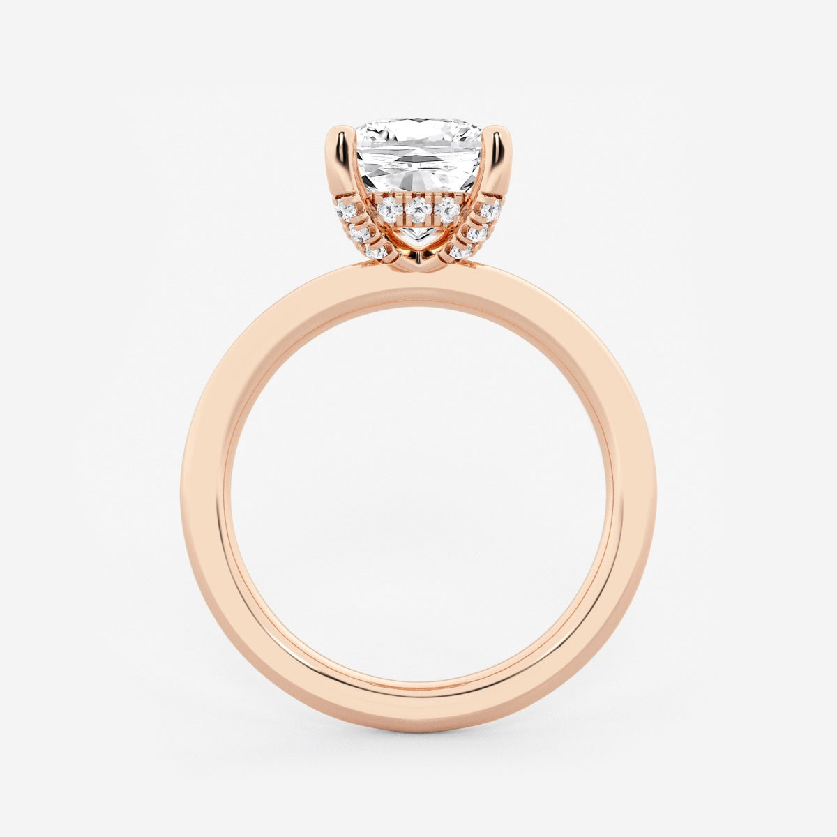 Eleanor - Hidden Halo Design Engagement Ring