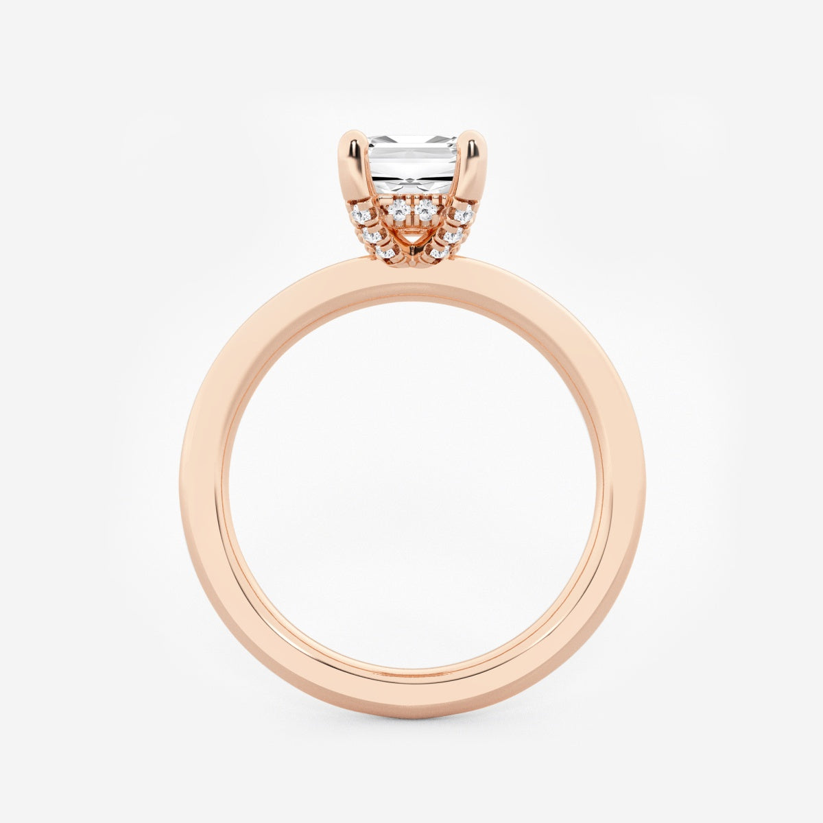 Eleanor - Hidden Halo Design Engagement Ring