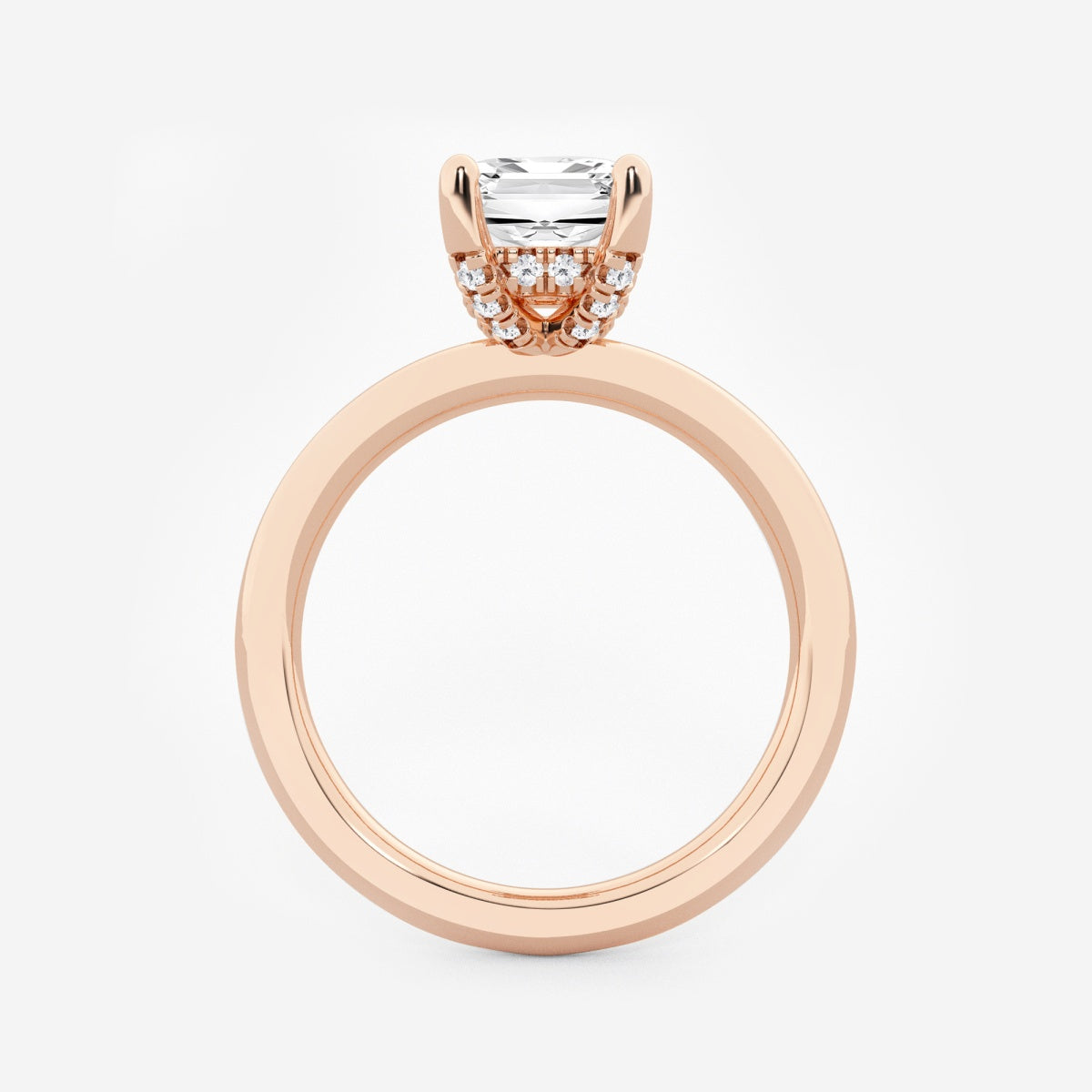 Eleanor - Hidden Halo Design Engagement Ring