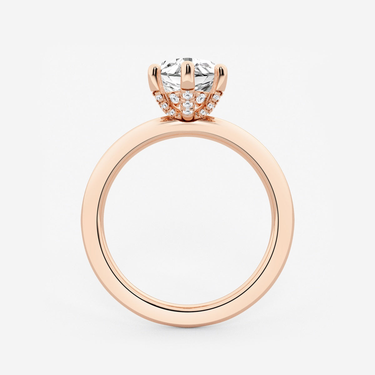 Eleanor - Hidden Halo Design Engagement Ring