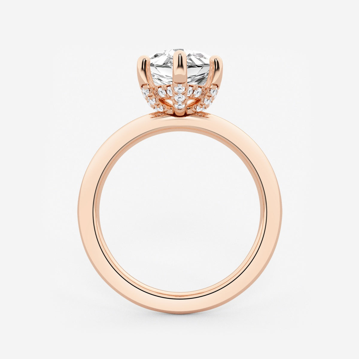 Eleanor - Hidden Halo Design Engagement Ring