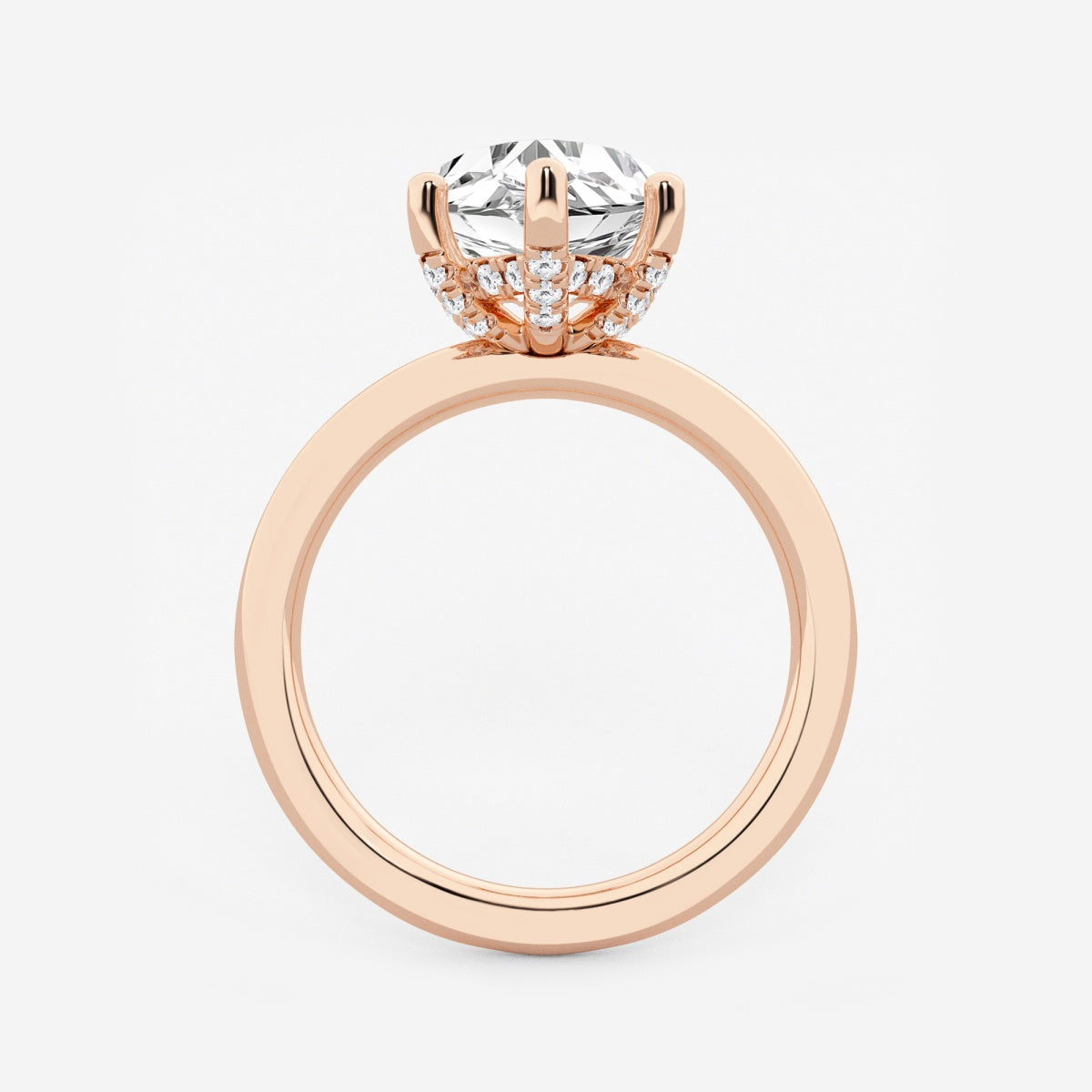 Eleanor - Hidden Halo Design Engagement Ring