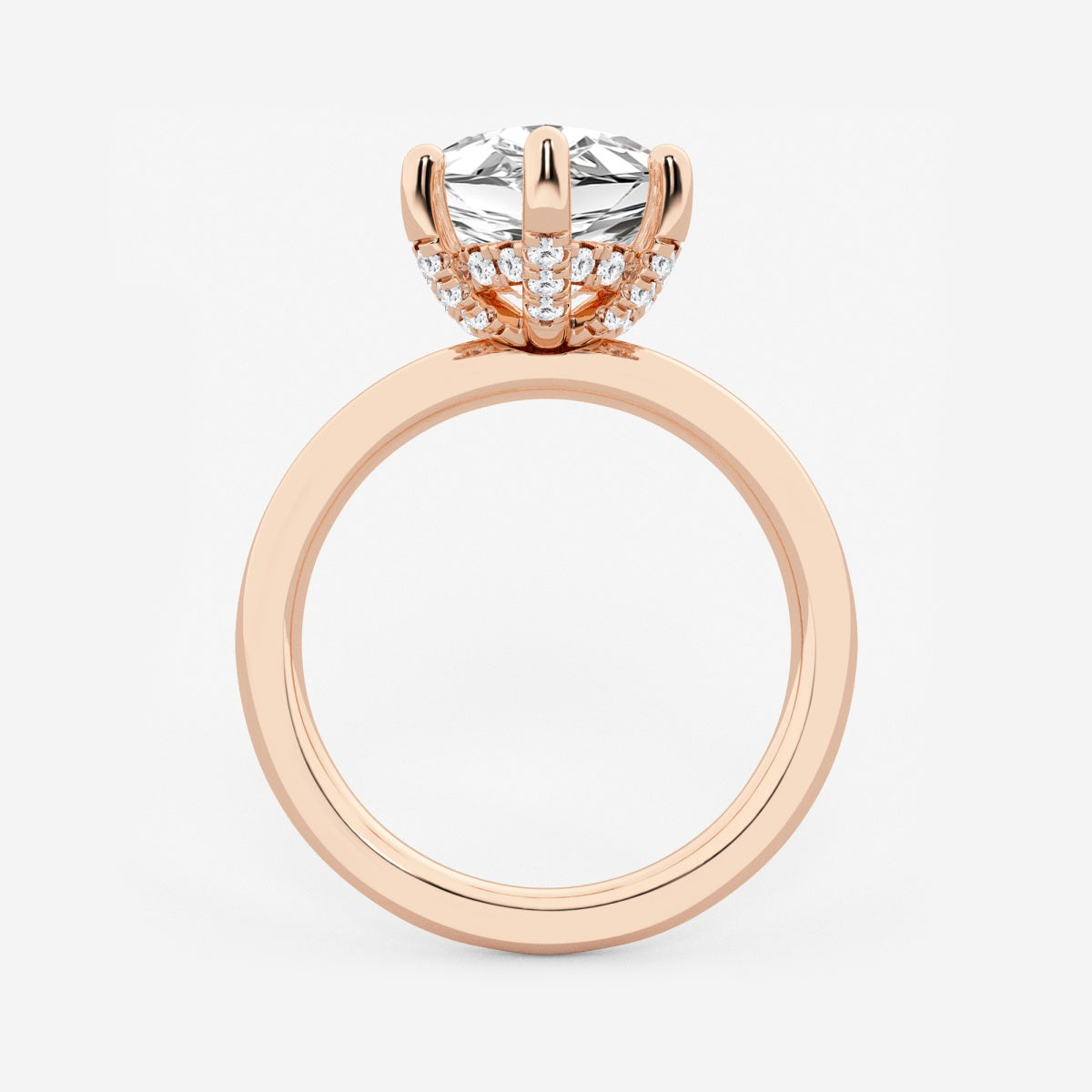 Eleanor - Hidden Halo Design Engagement Ring