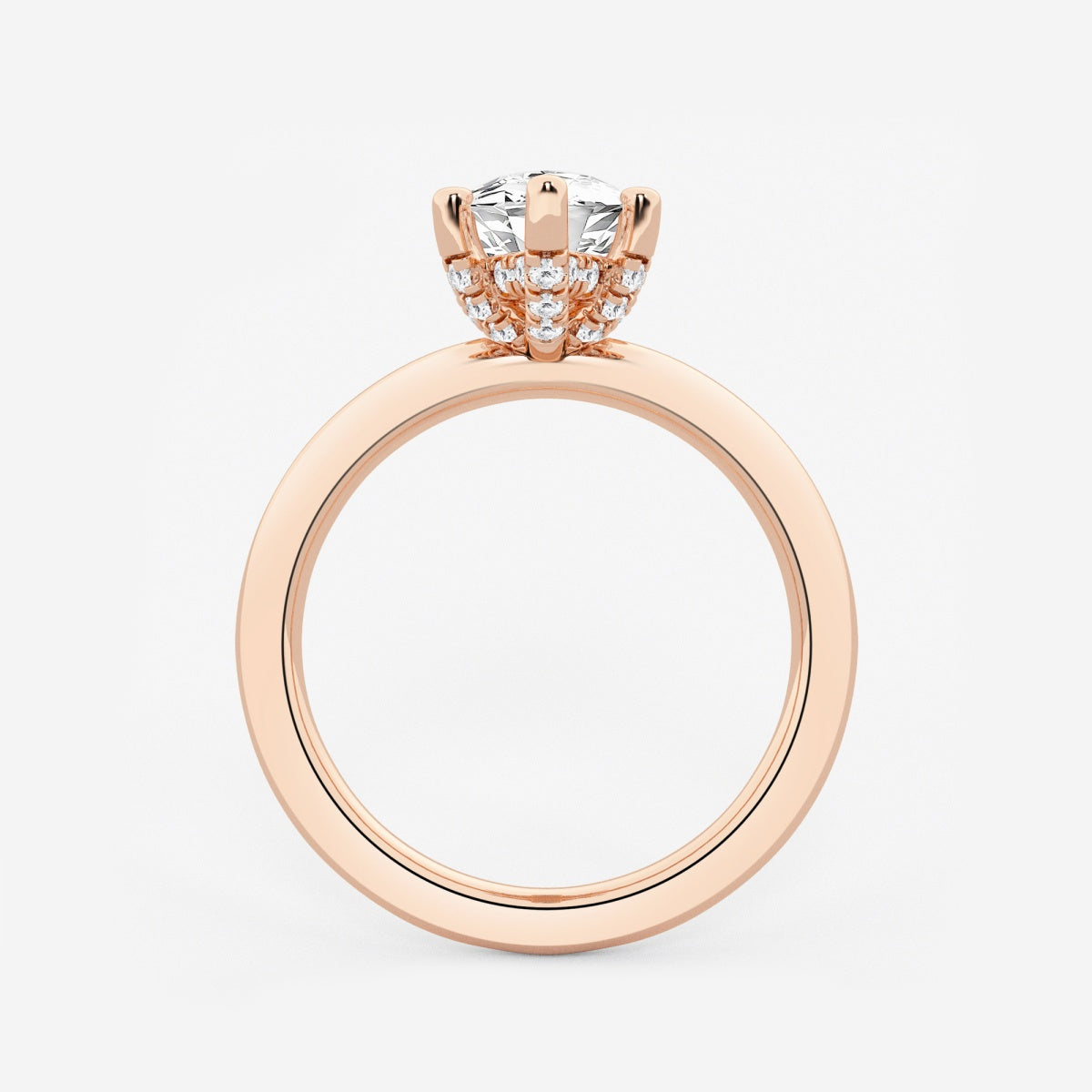 Eleanor - Hidden Halo Design Engagement Ring