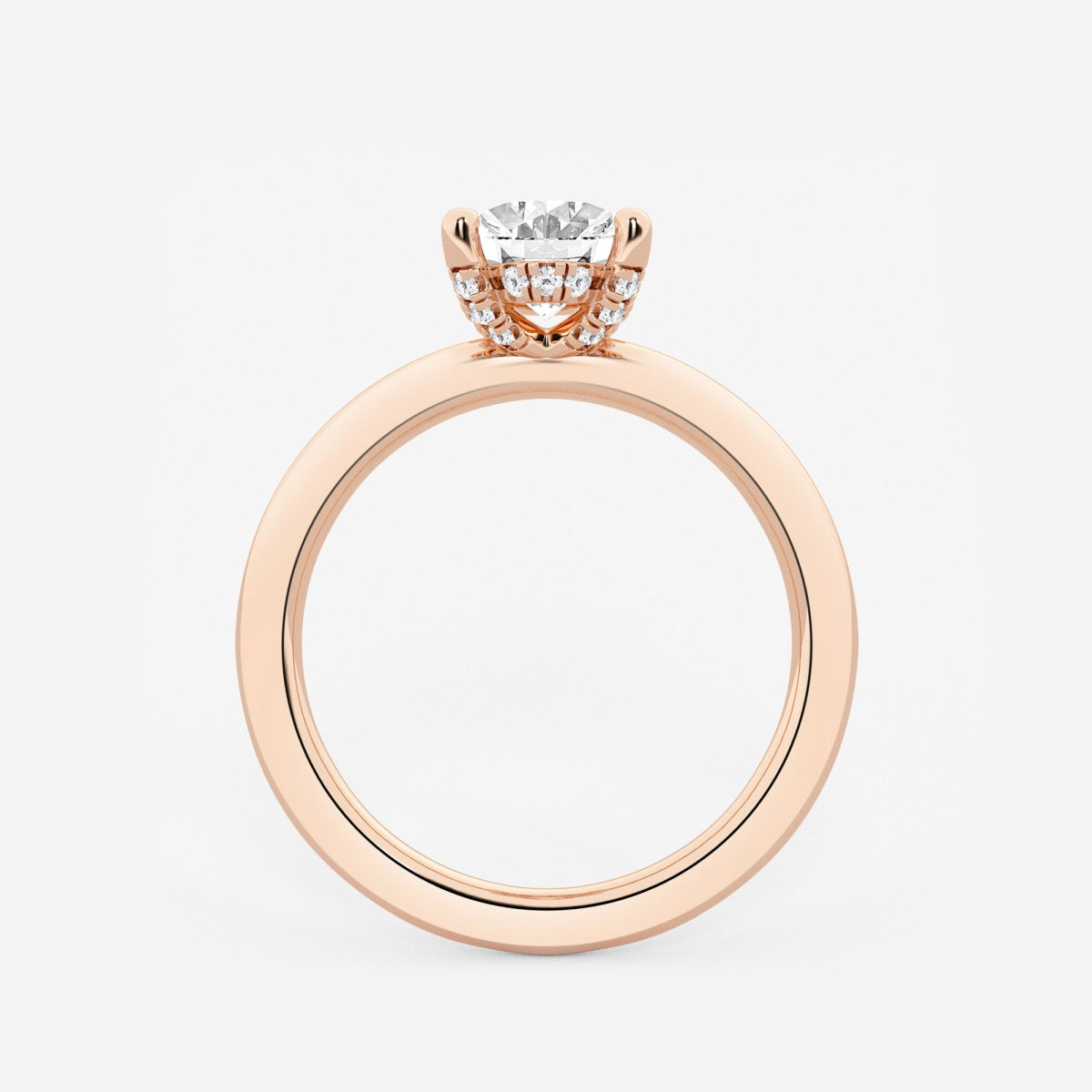 Eleanor - Hidden Halo Design Engagement Ring