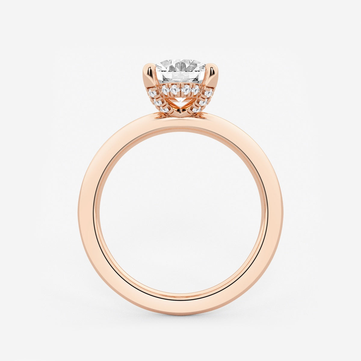 Eleanor - Hidden Halo Design Engagement Ring