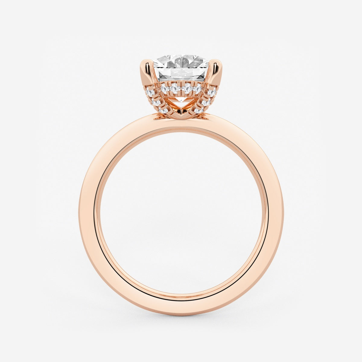 Eleanor - Hidden Halo Design Engagement Ring