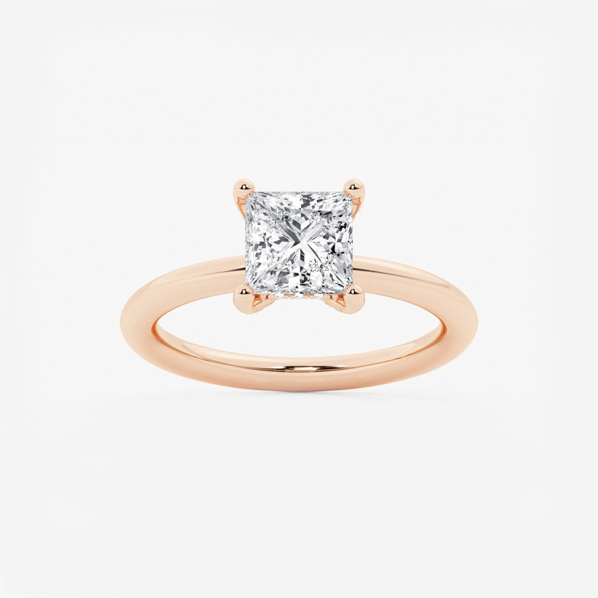 Eleanor - Hidden Halo Design Engagement Ring