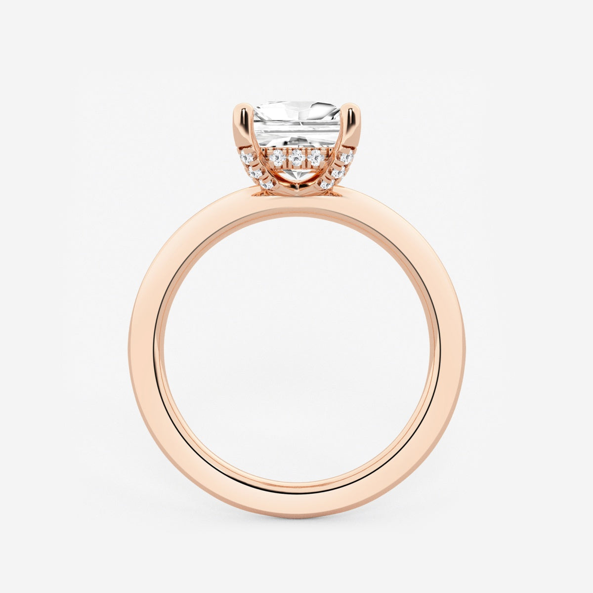 Eleanor - Hidden Halo Design Engagement Ring