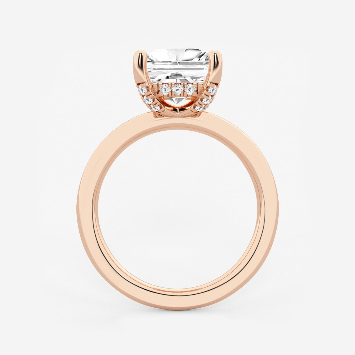 Eleanor - Hidden Halo Design Engagement Ring