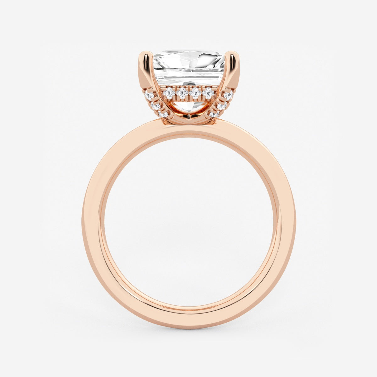 Eleanor - Hidden Halo Design Engagement Ring