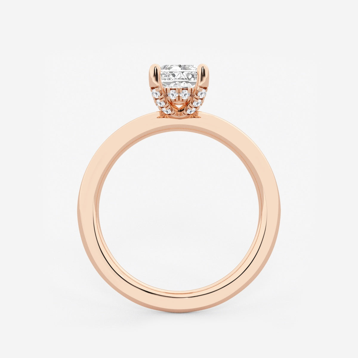 Eleanor - Hidden Halo Design Engagement Ring