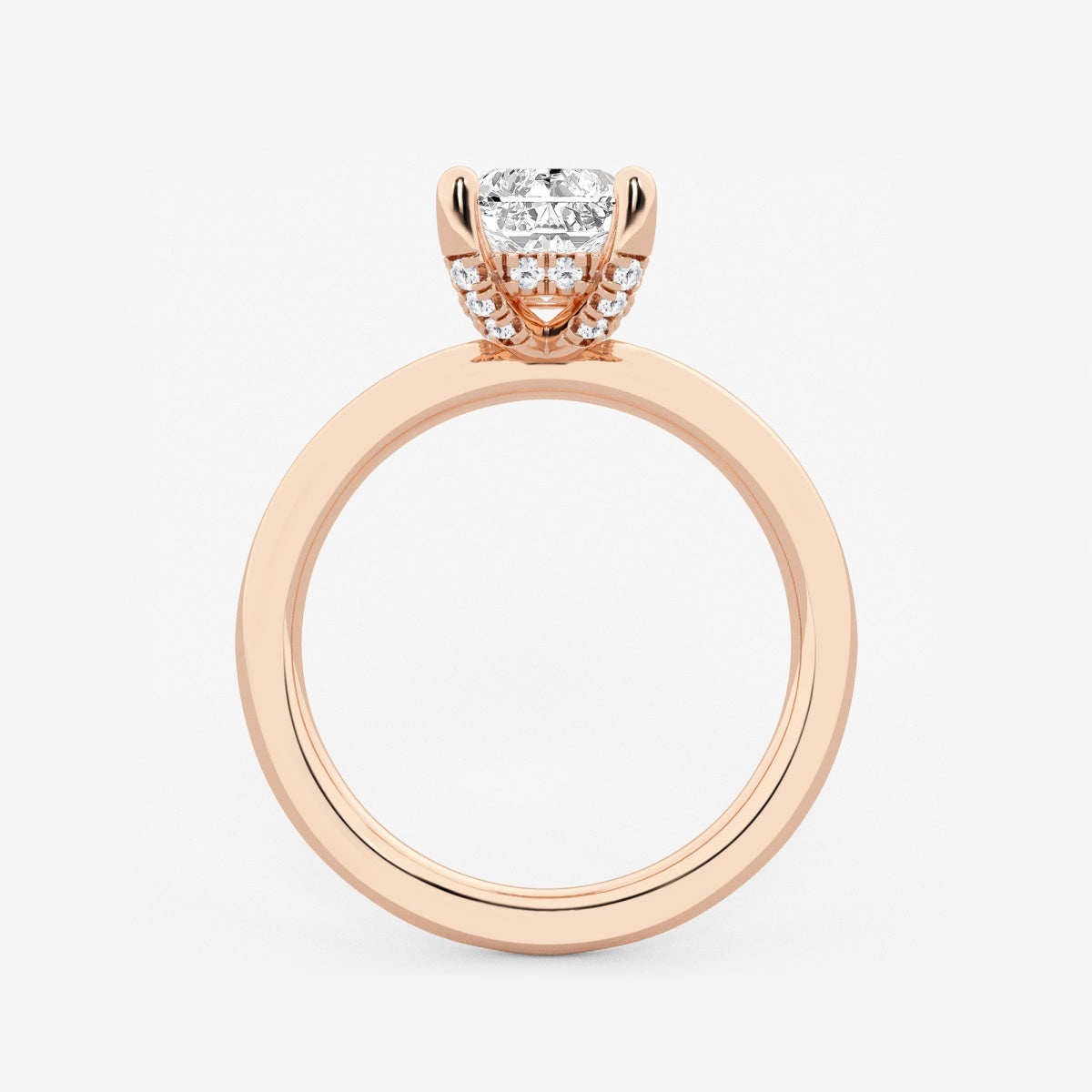 Eleanor - Hidden Halo Design Engagement Ring