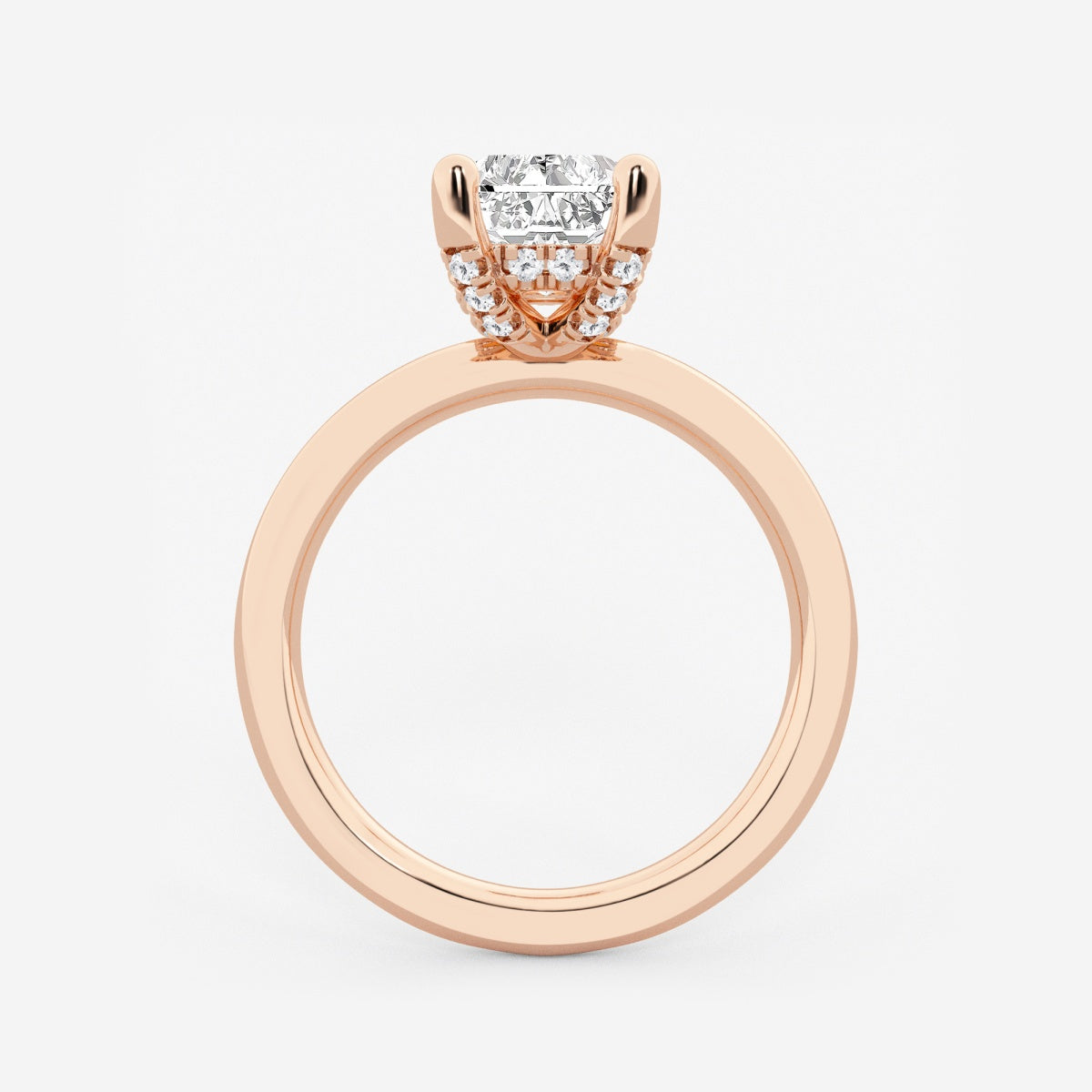 Eleanor - Hidden Halo Design Engagement Ring