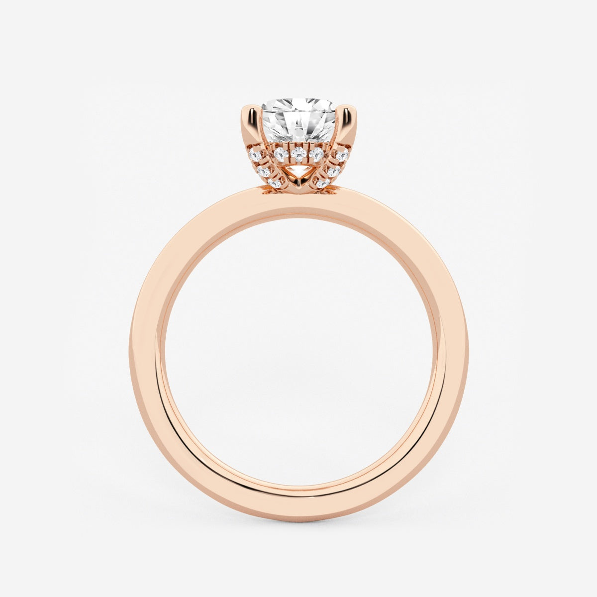 Eleanor - Hidden Halo Design Engagement Ring