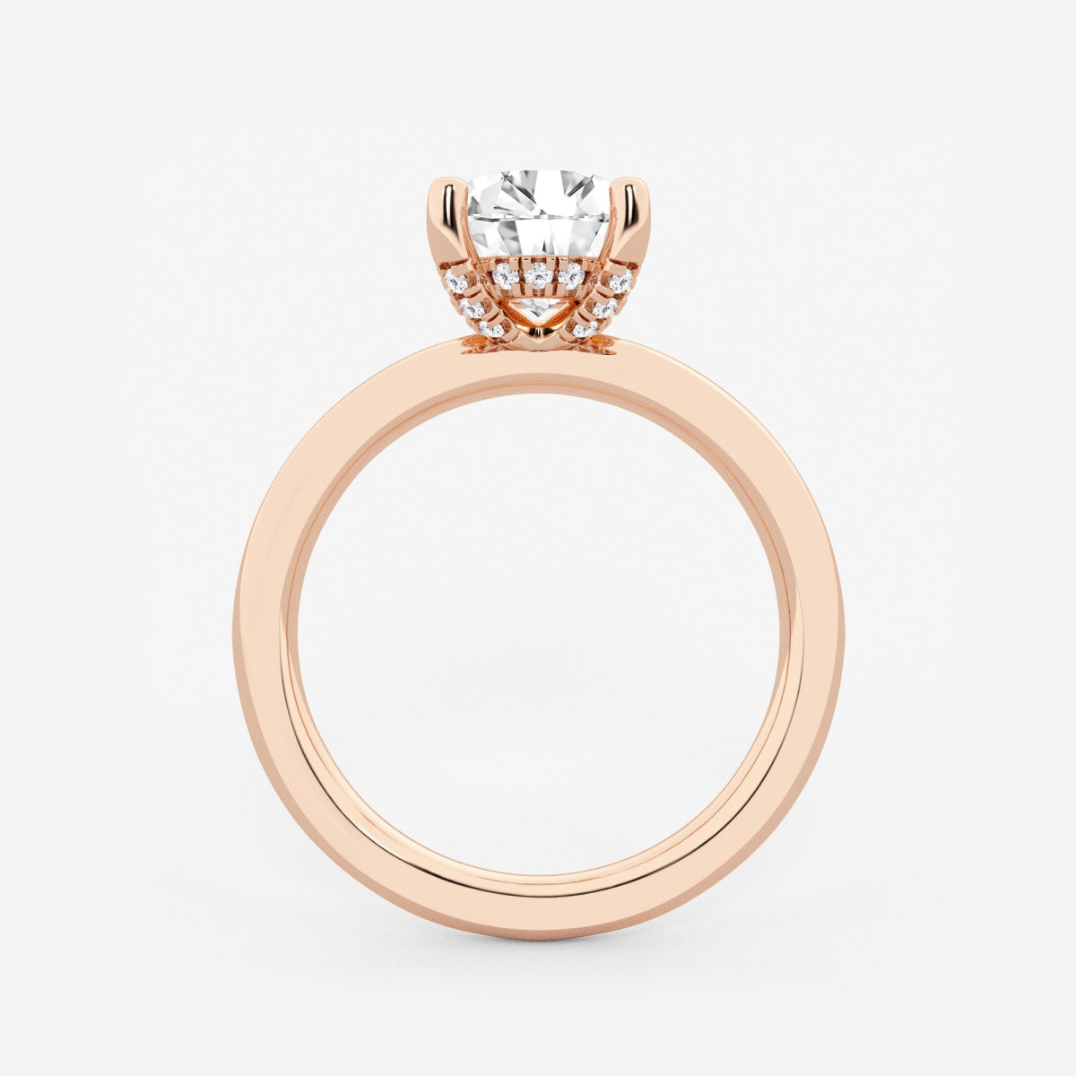 Eleanor - Hidden Halo Design Engagement Ring