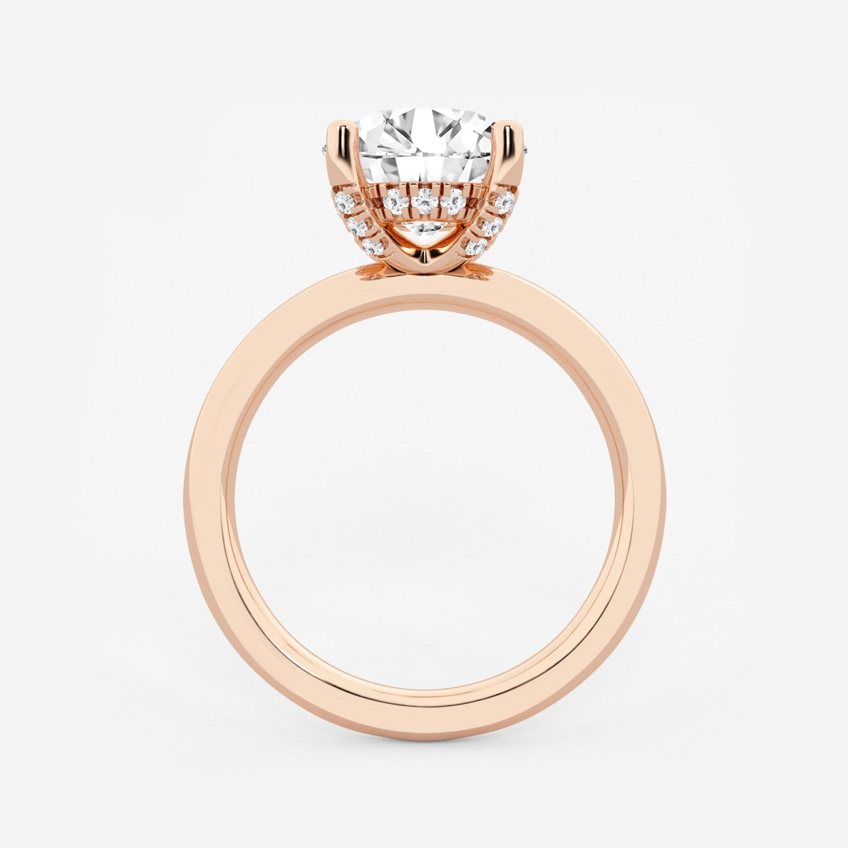 Eleanor - Hidden Halo Design Engagement Ring