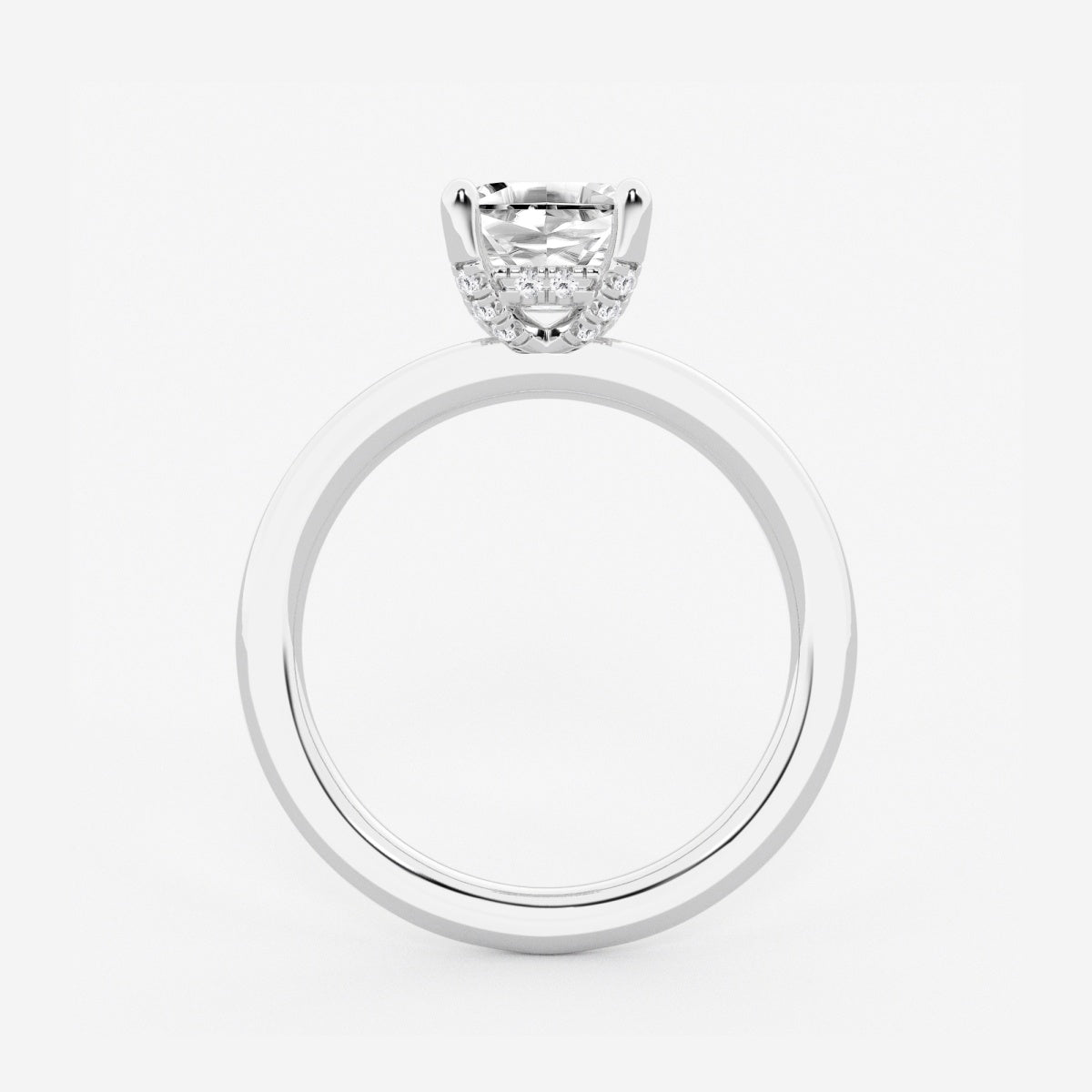 Eleanor - Hidden Halo Design Engagement Ring