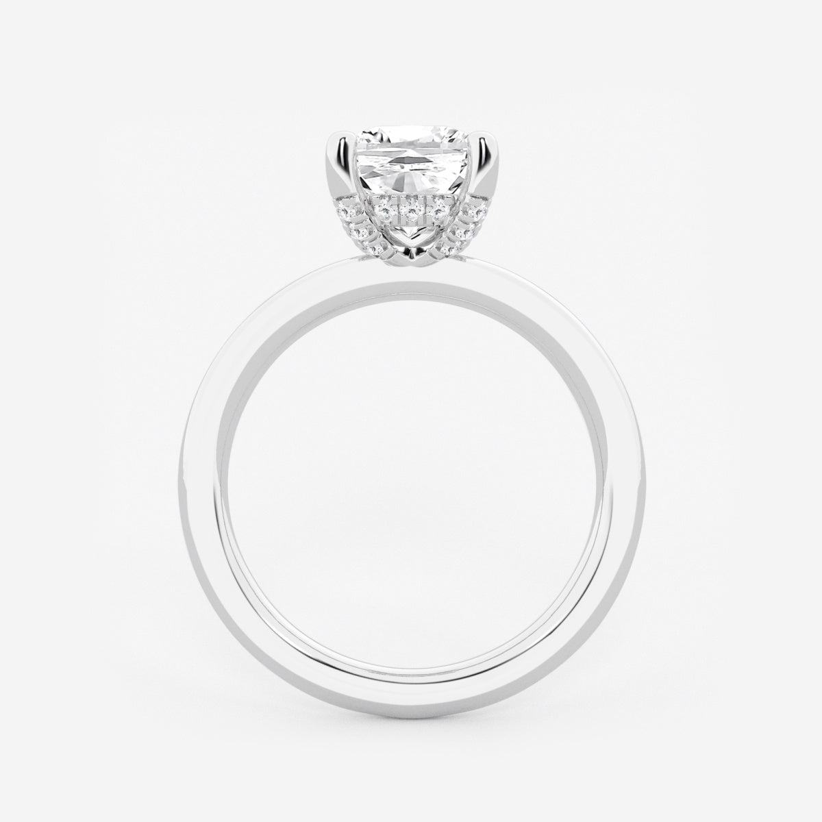 Eleanor - Hidden Halo Design Engagement Ring