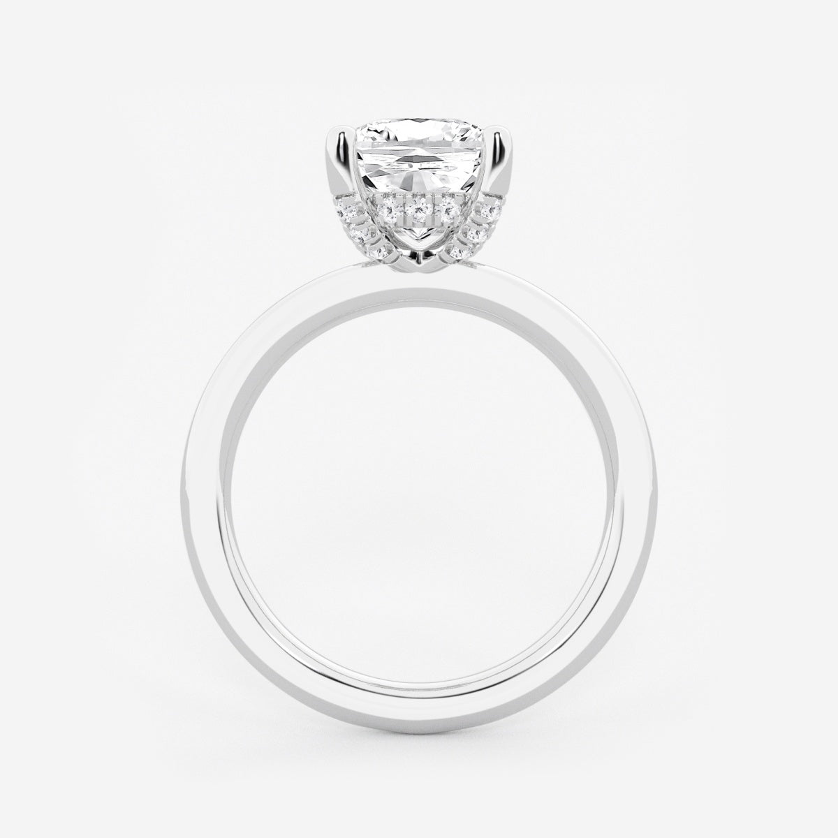 Eleanor - Hidden Halo Design Engagement Ring