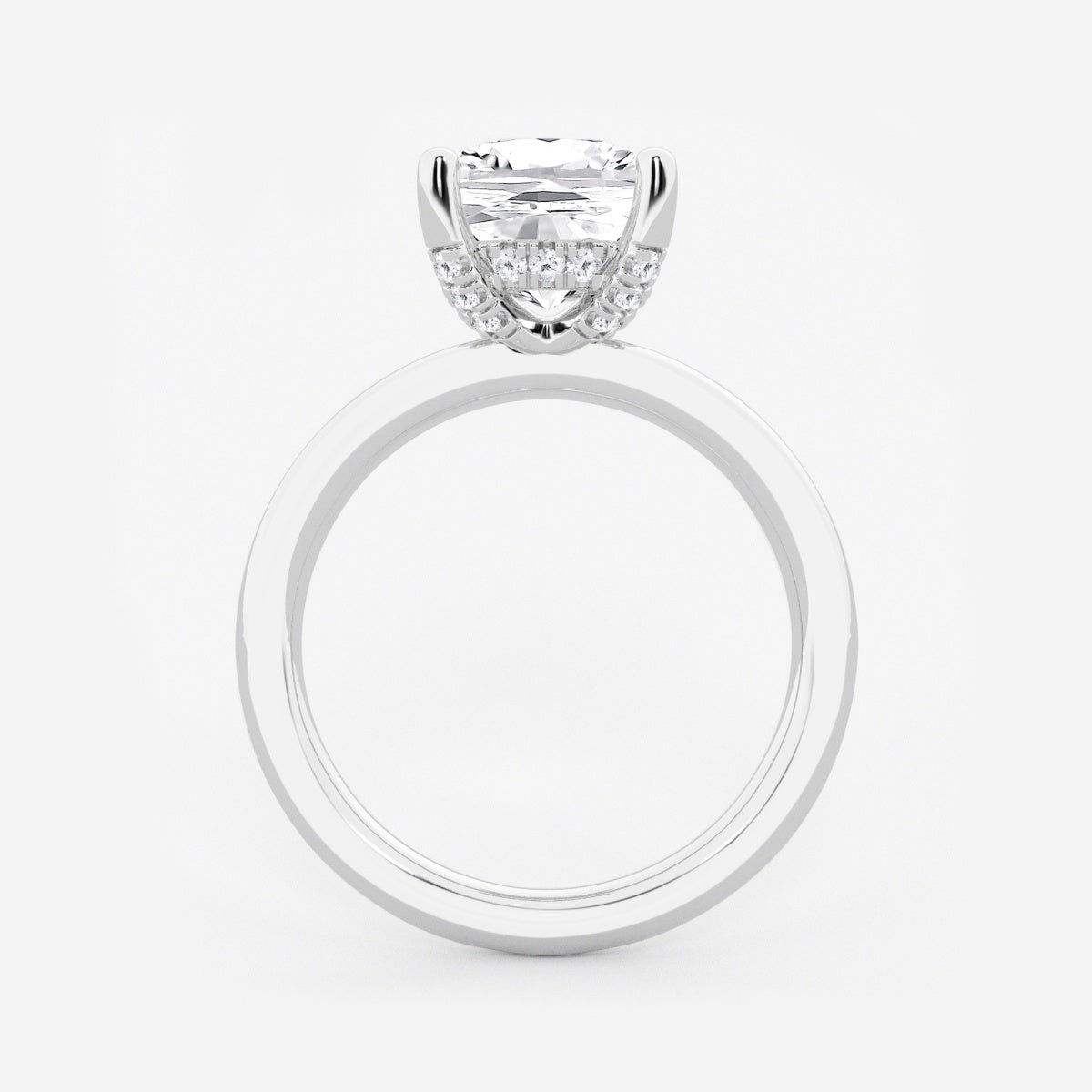 Eleanor - Hidden Halo Design Engagement Ring