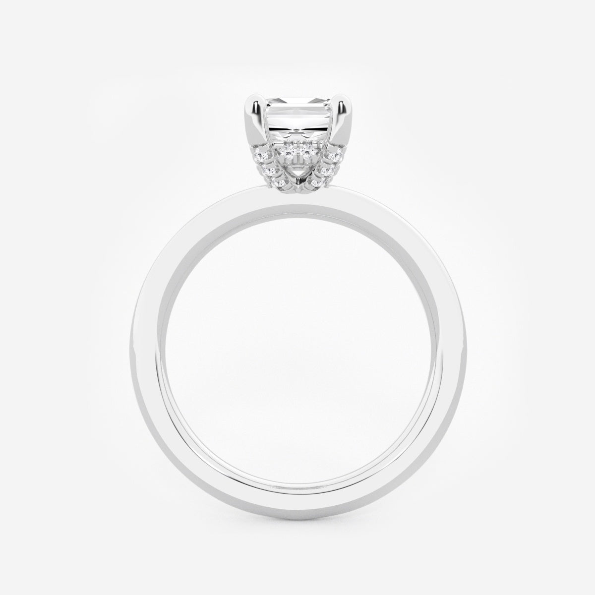 Eleanor - Hidden Halo Design Engagement Ring