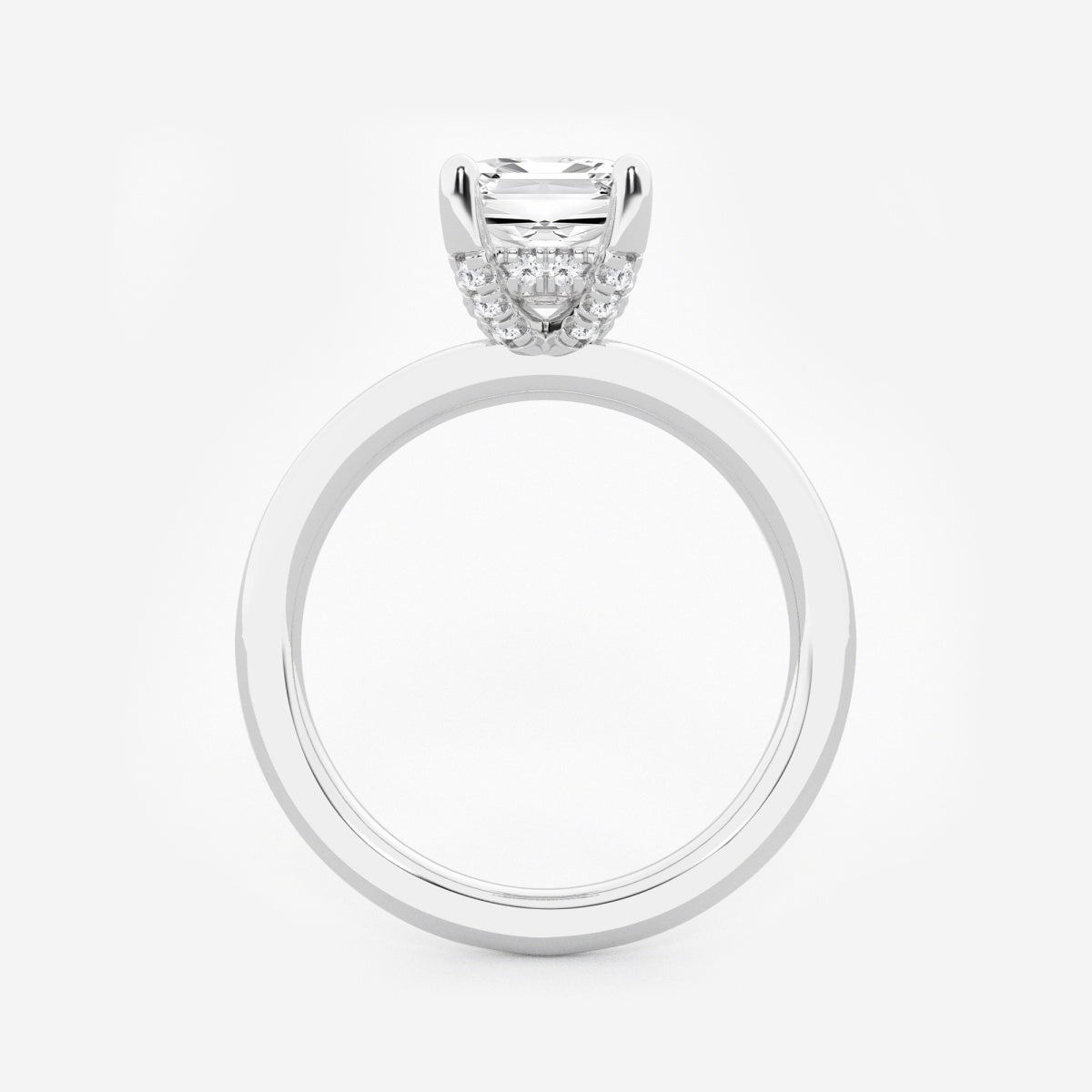 Eleanor - Hidden Halo Design Engagement Ring