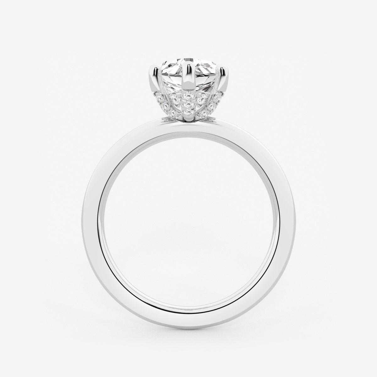 Eleanor - Hidden Halo Design Engagement Ring