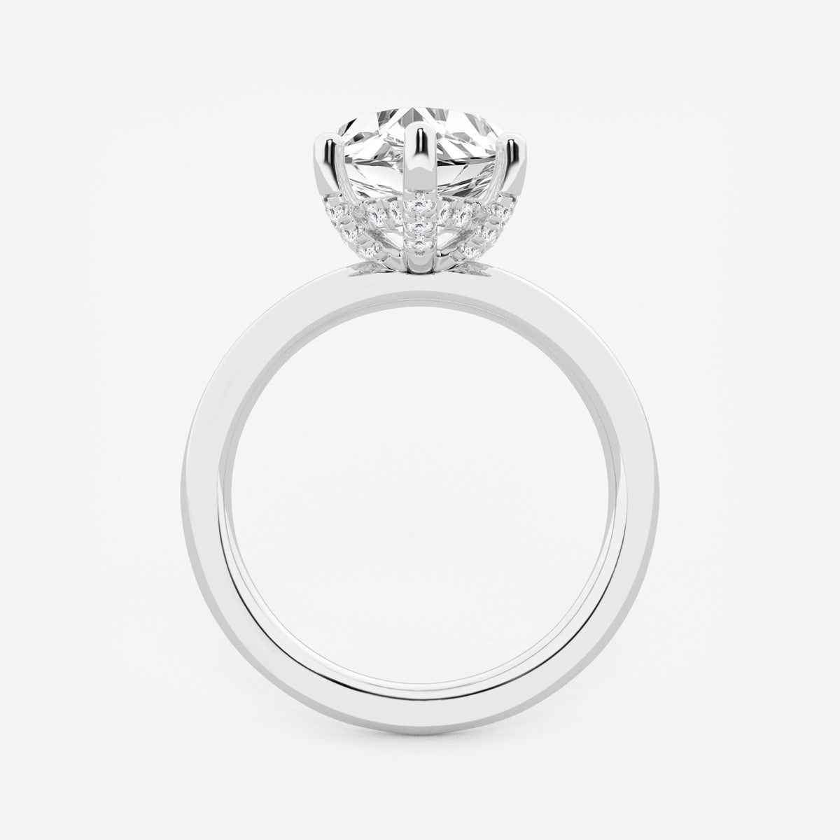 Eleanor - Hidden Halo Design Engagement Ring